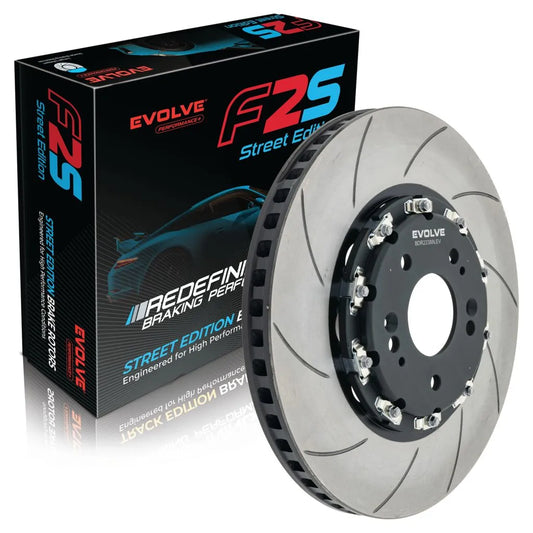 Hyundai I30N Front 345mm Slotted 2-PIECE ROTOR LHS