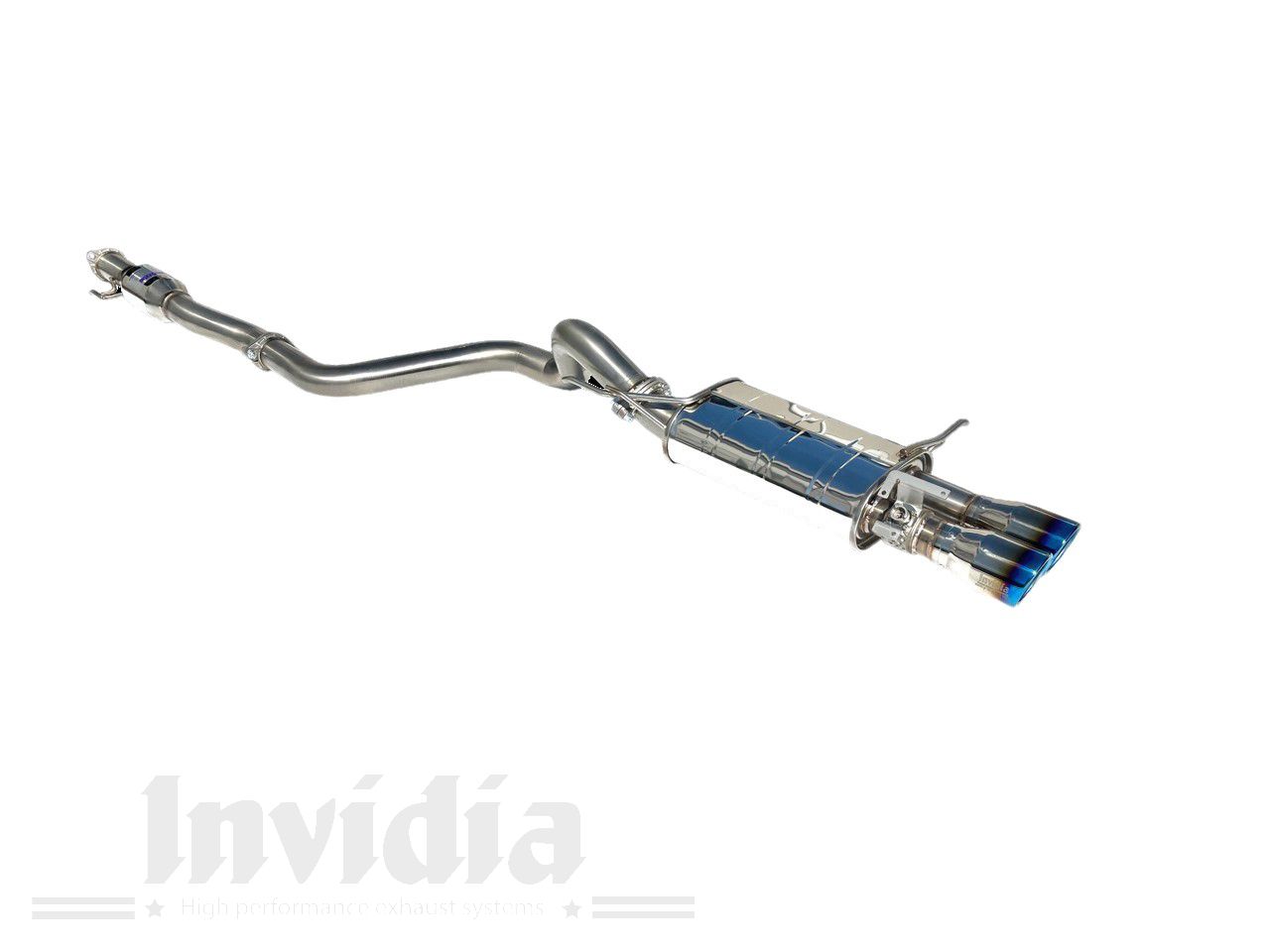 Invidia Q300 Valved Cat Back Exhaust w/Straight Cut Tips - Hyundai I20N 21+