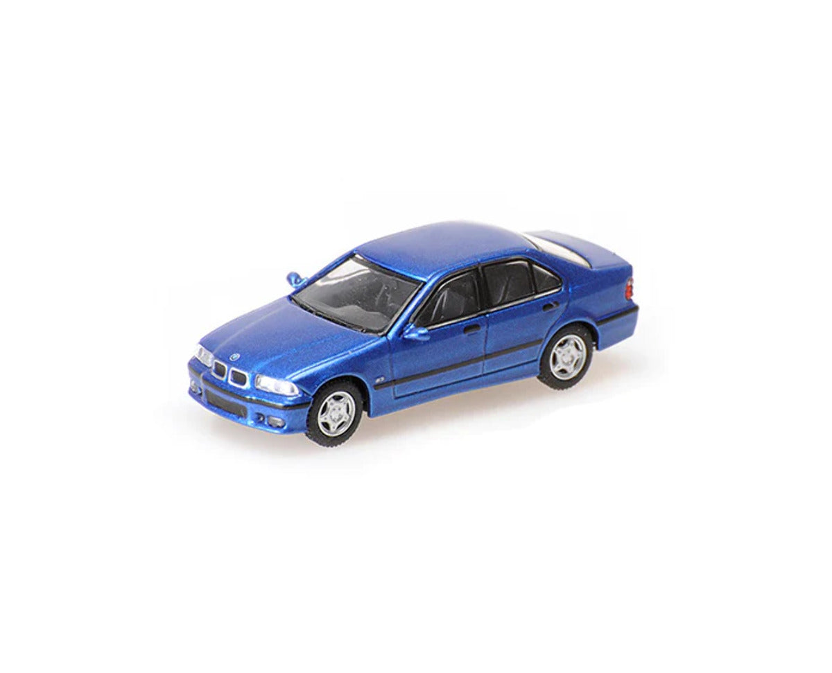 BMW M3 (E36) year 1994 blue metallic 1:87 Minichamps